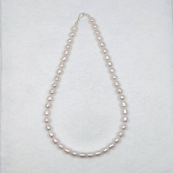 REAL - 9-10mm Baroque Pearl Necklace - Picture 2 of 11
